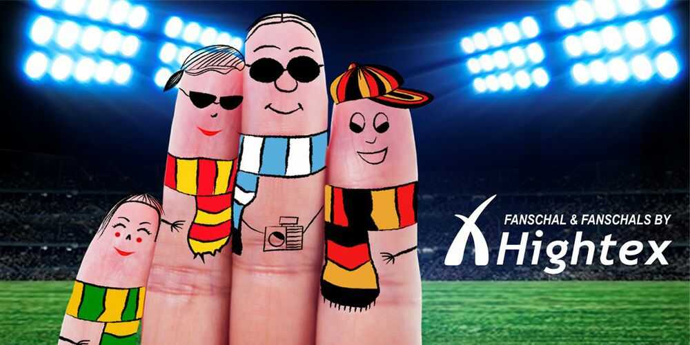 Faschingsschals gestrickt vom Fanschal Hersteller -  Fanschalstrickerei
